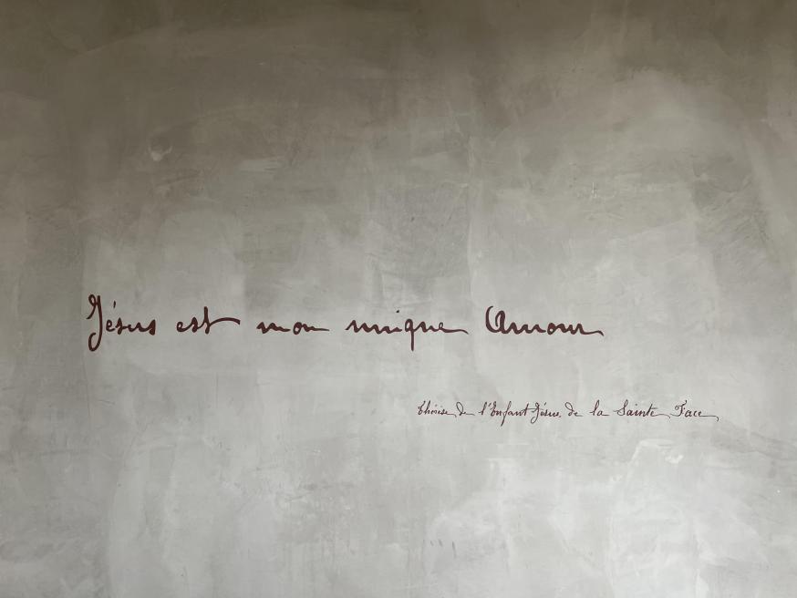 Handschrift van Thérèse Van Lisieux © Chris De Groote