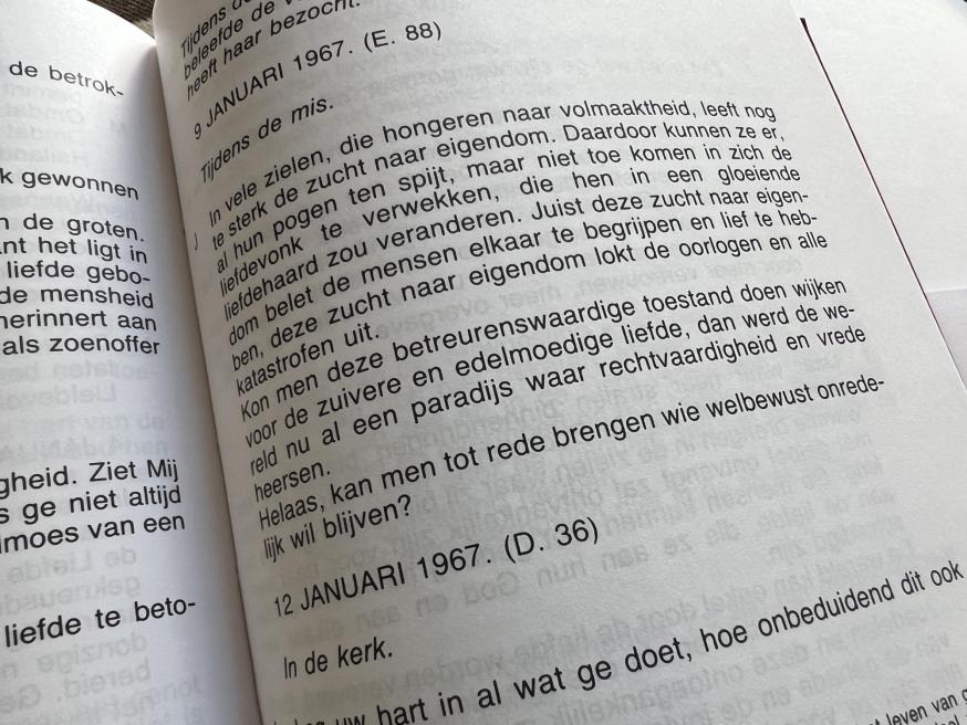 Tekst uit de boodschappen van Jezus aan Marguerite en de kleine zielen, van 1965 tot 1995 © Chris De Groote