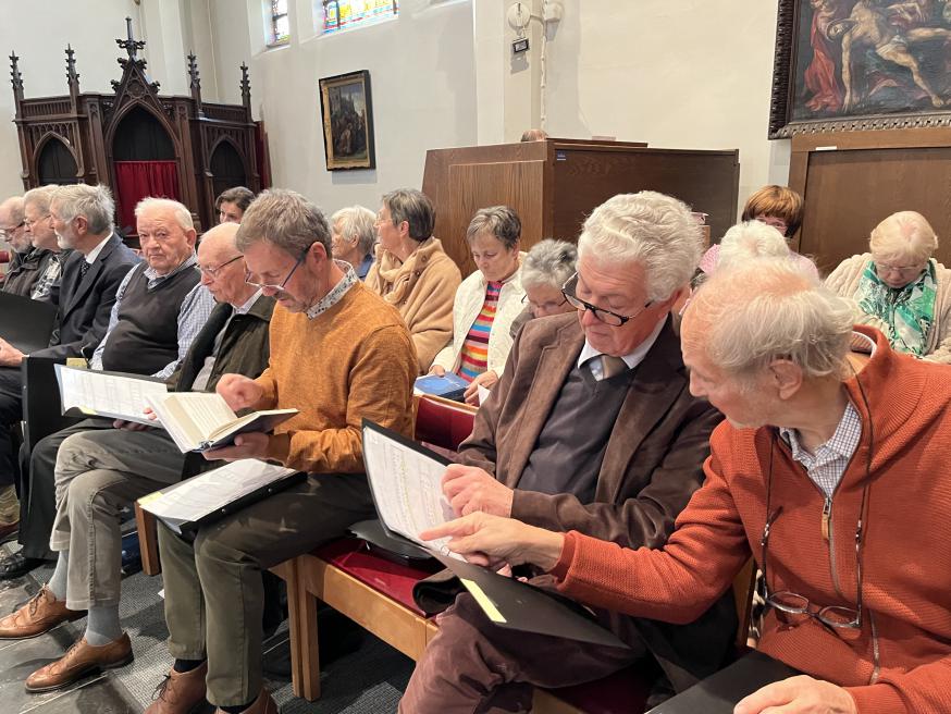Koorfoto 3 Sint-Antonius Abt © Parochie Sint-Antonius Abt