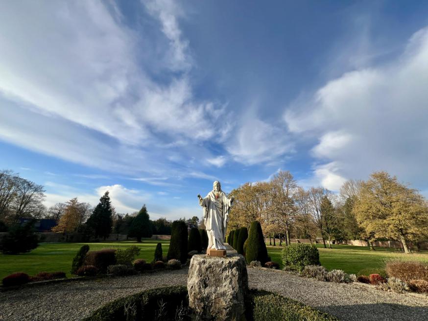 Christus in de tuin van Maleizen © Chris De Groote