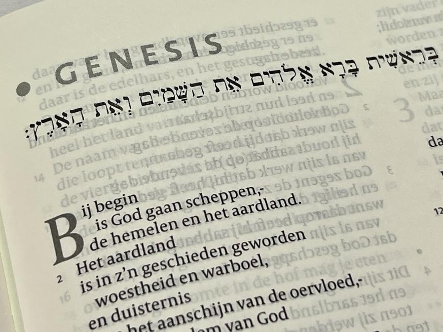 Genesis in de Bijbel © Chris De Groote 