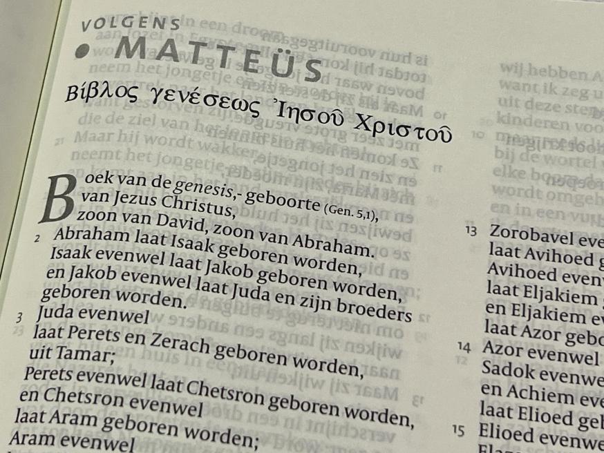 Evangelie volgende Matteüs © Chris De Groote