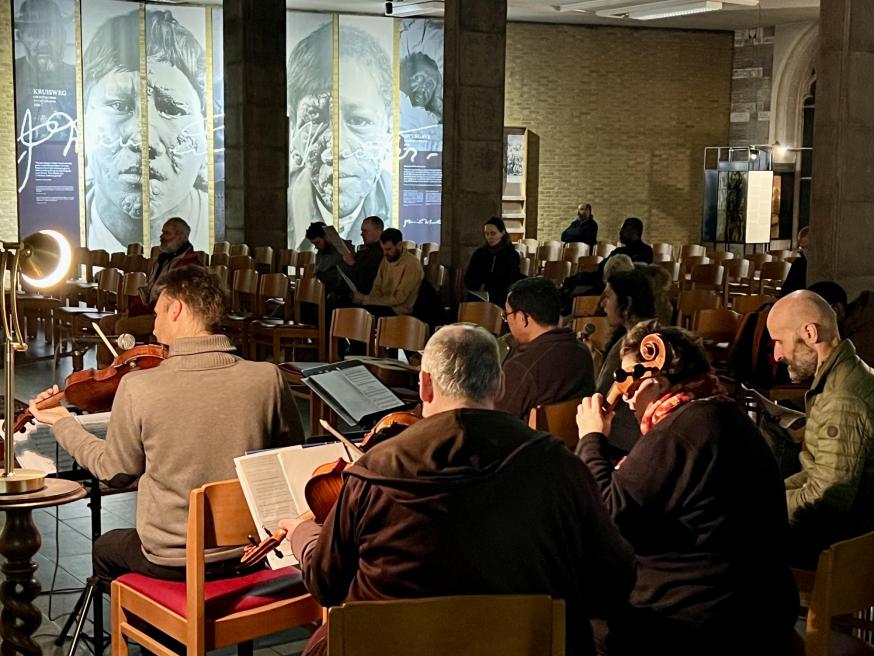 Taizé in de Sint-Damiaankerk © Chris De Groote
