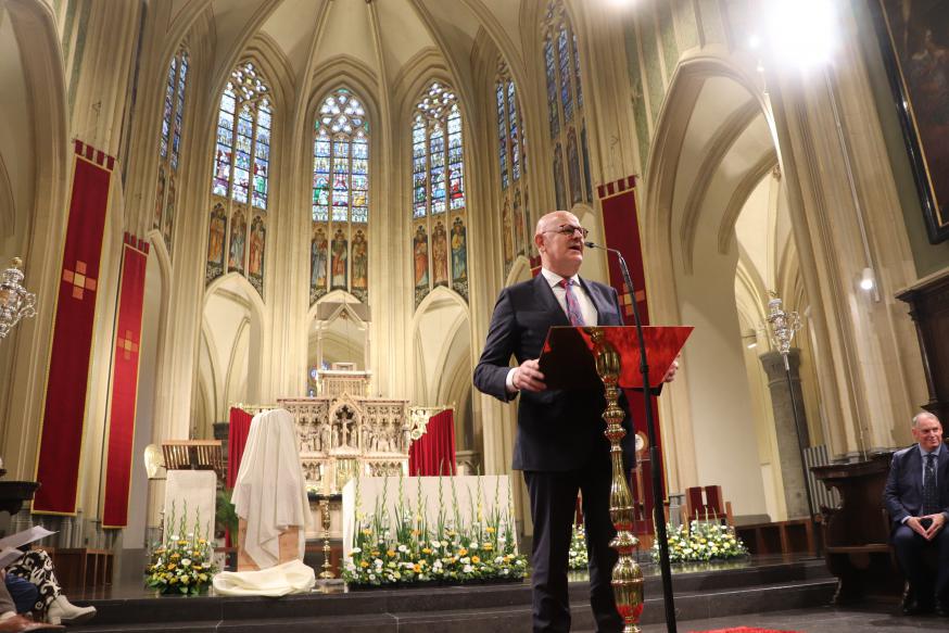 Dankwoord Jos Lantmeeters, gouverneur van de provincie Limburg © @Jente Vandewijer