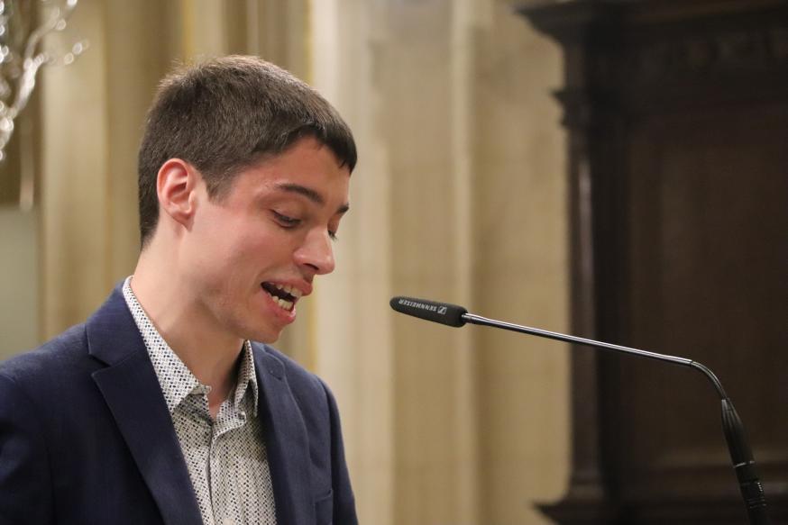 Dankwoord door Maarten Blokken, namens de jongeren © @Jente Vandewijer