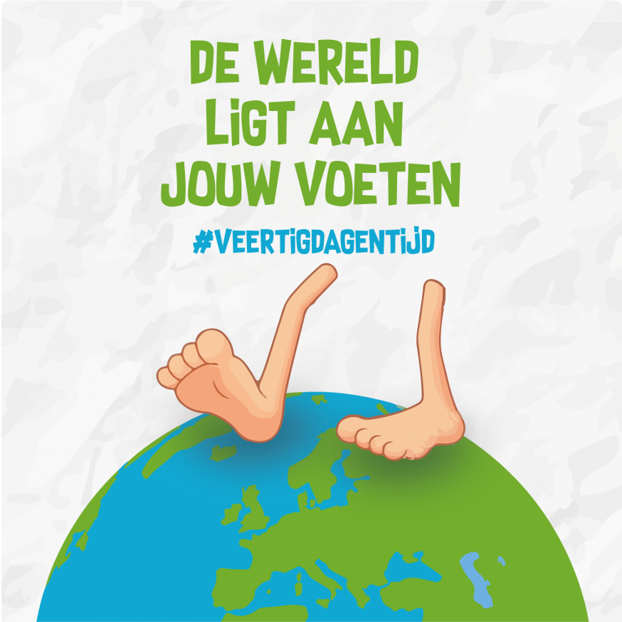 De wereld ligt aan je voeten  © Aagje Van Impe