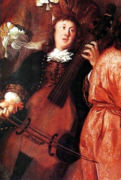 Buxtehude op een schilderij van Johannes Voorhout. © Wikipedia