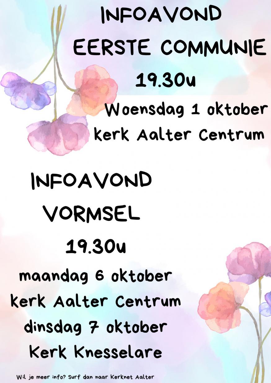 Infoavond Eerste Communie 2026 © Patrick Derde