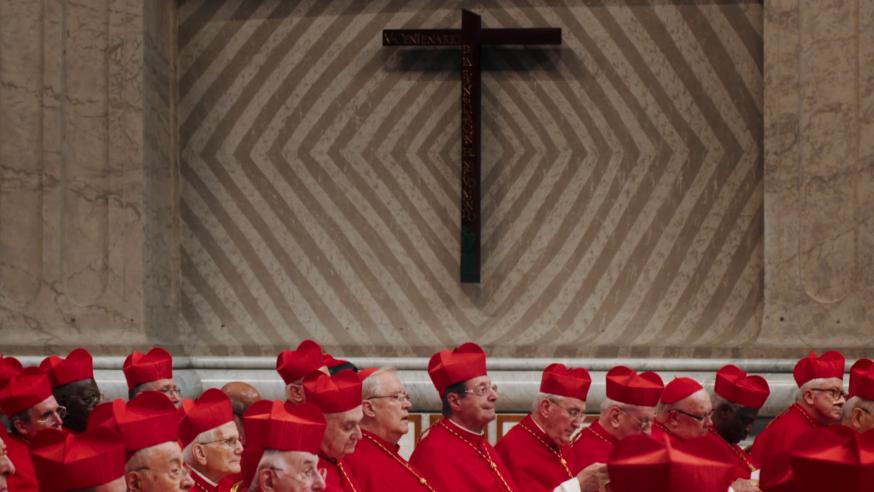 Inside the Vatican, een tweedelige reeks op Canvas. © VRT Canvas