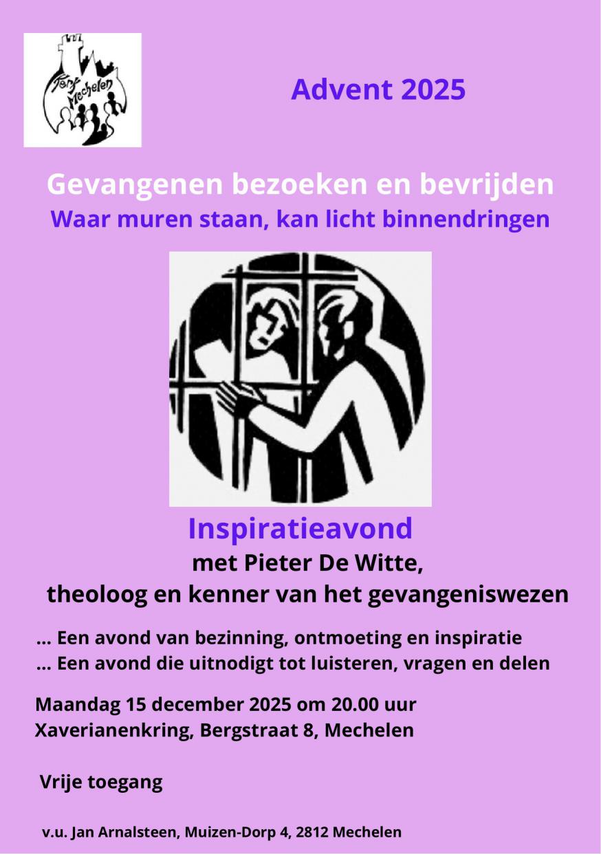 Inspiratieavond Advent 