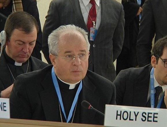 Mgr. Ivan Jurkovic, de permanente waarnemer van de Heilige Stoel bij de VN © Radio Vaticana Mgr. Ivan Jurkovic, de permanente waarnemer van de Heilige Stoel bij de VN © Radio Vaticana