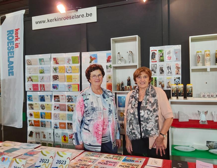 Jaarbeurs stand Kerk in Roeselare © Erna Nevejant