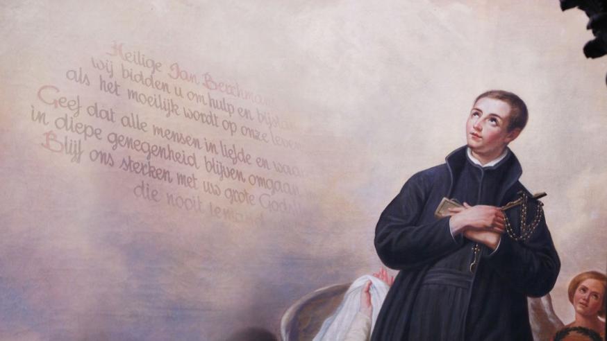 De Heilige Jan Berchmans is de patroonheilige van de studerende jeugd. © Vox Magazine NL De Heilige Jan Berchmans is de patroonheilige van de studerende jeugd. © Vox Magazine NL