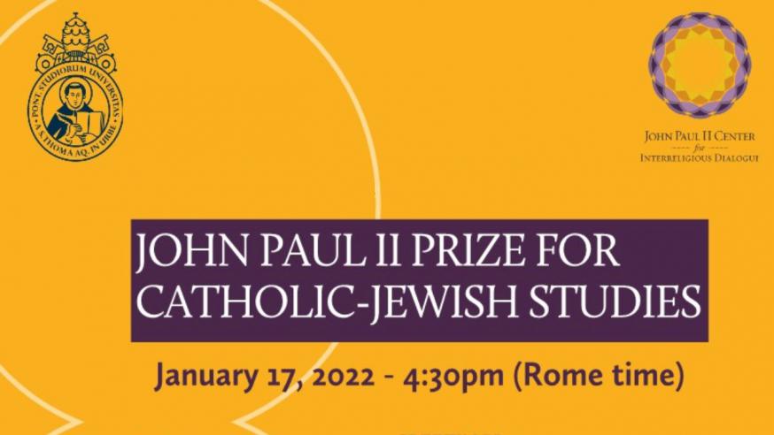 Joannes Paulus II-prijs © Raad voor de Christelijke Eenheid