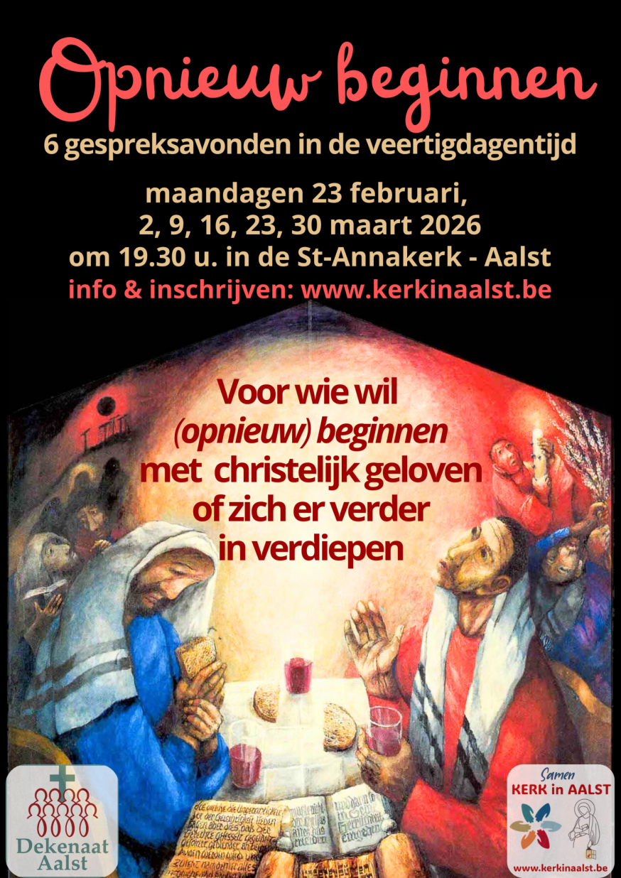 Affiche 'Opnieuw beginnen' © © Pieter Stevens