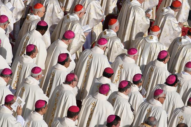 De bisschoppen en kardinalen tijdens de slotviering van het Jubeljaar © SIR