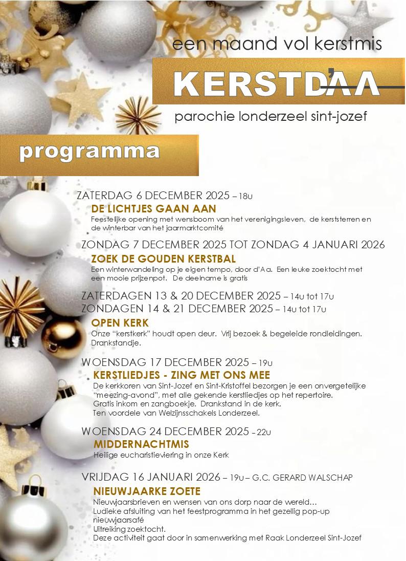 Kerst d'Aa - Een maand vol Kerstmis 
