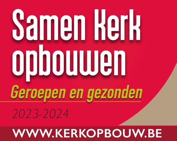 Kerkopbouw 2023-2024 © Bisdom Gent, ontwerp: Nathalie Praet