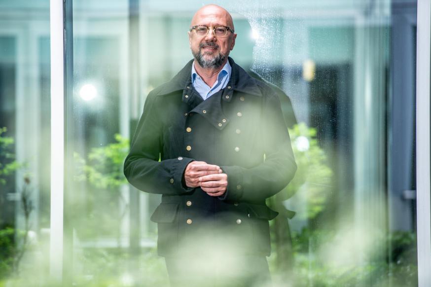 Willy Bombeek, coördinator van het Aanspreekpunt Homoseksualiteit & Geloof © Frank Bahnmüller