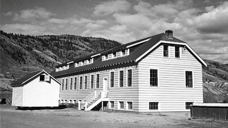Een residentiële school in Kaloops (Canada) © Vatican Media Een residentiële school in Kaloops (Canada) © Vatican Media