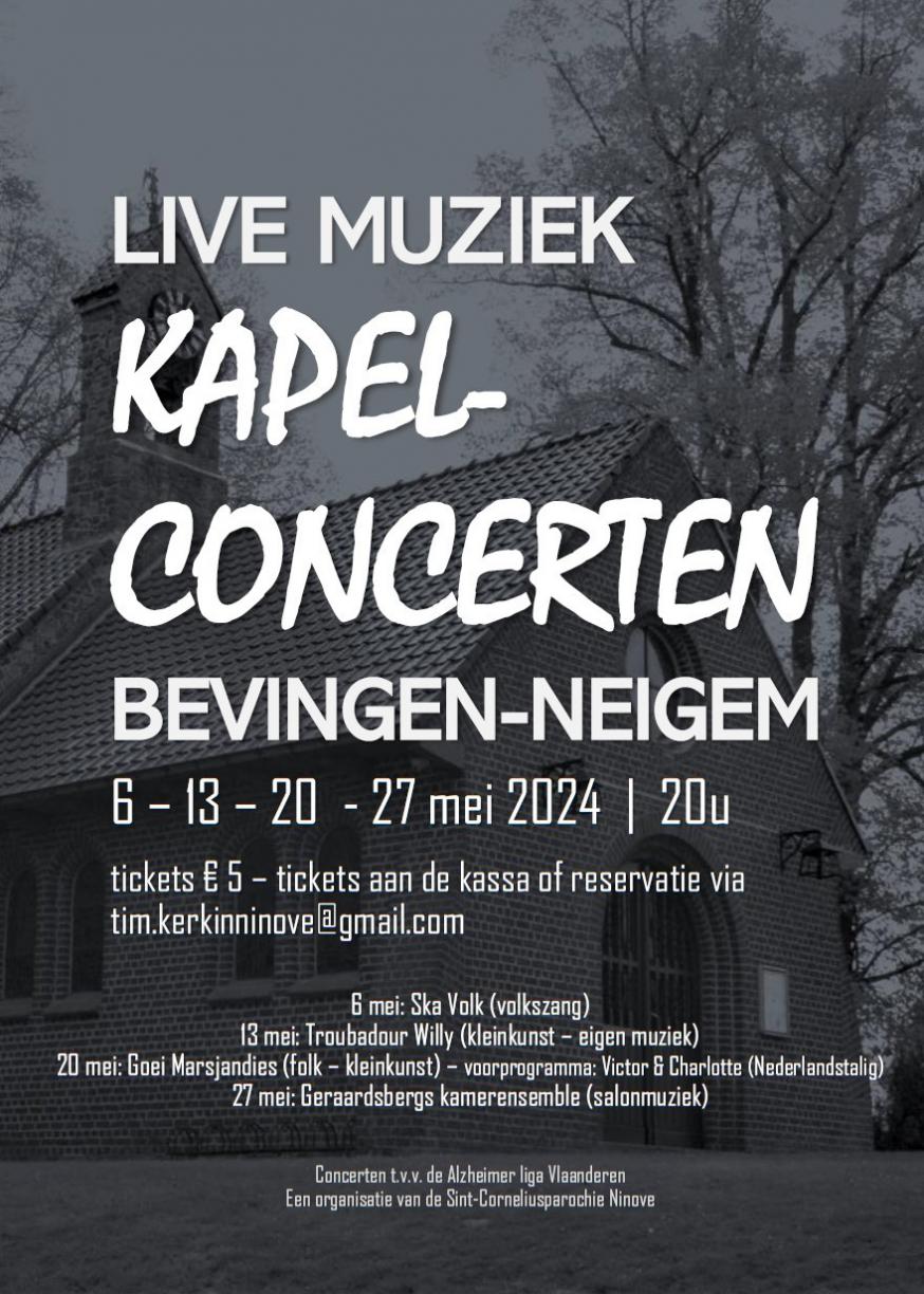 Kapelconcerten mei 2024 © Tim Van Nieuwenhove