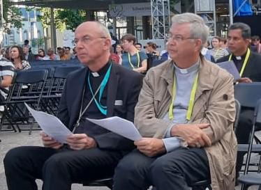 Mgr. Johan Bonny, bisschop van Antwerpen, maakte deel uit van de katholieke delegatie op de algemene vergadering van de WCC in Karlsruhe © Bisdom Antwerpen