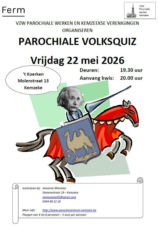 Volksquiz Kemzeke 2026 