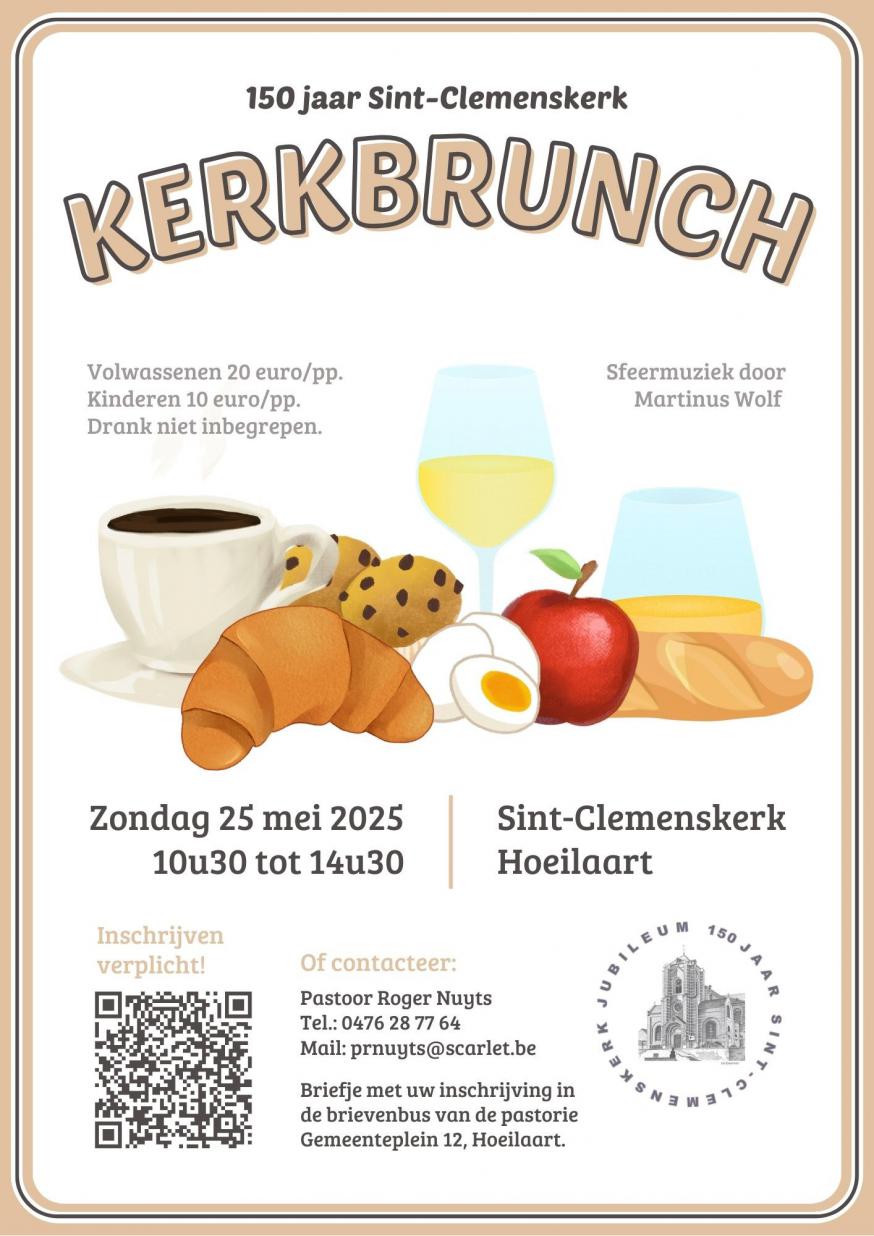 Kerkbrunch 25 mei 2025 