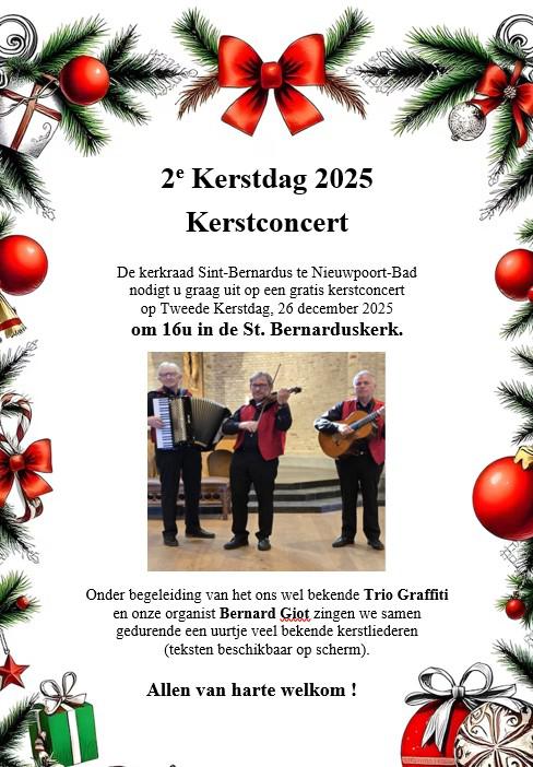Kerstconcert Nieuwpoort 