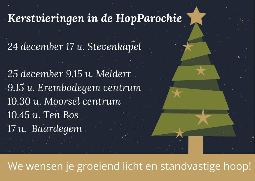 Kerst4ingen in de HopParochie Sint Benedictus (Aalst) 