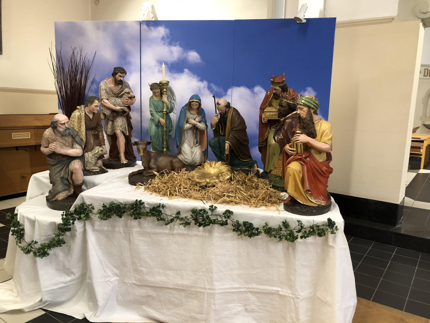 Kerststal kapel H. Engelen © Daniel Van Nieuwenhuyze