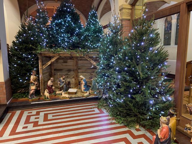 Kerststal kerk Rooierheide 