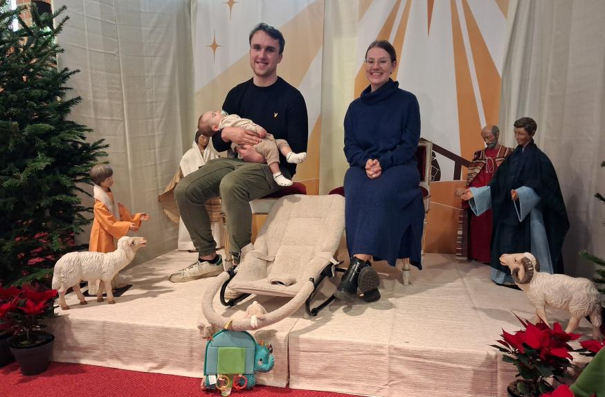 Kerststal Zandvoorde 