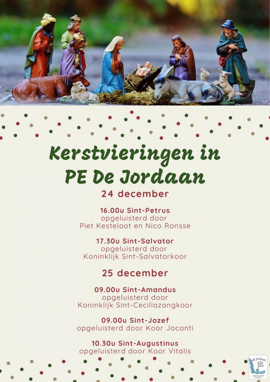 Kerstvieringen in PE De Jordaan 