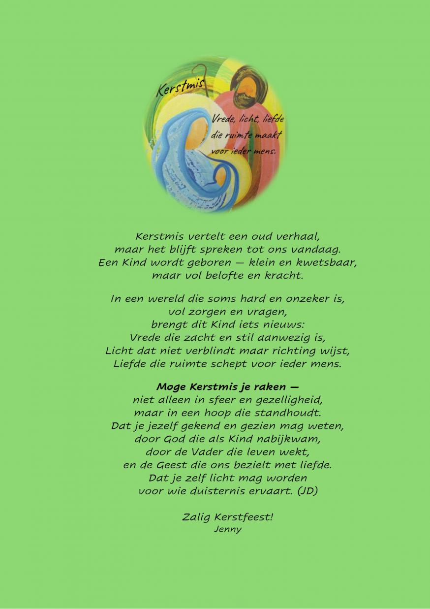 Kerstwens © Jenny Dewaele