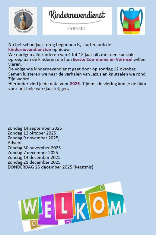 agenda  © M. Schilperoord