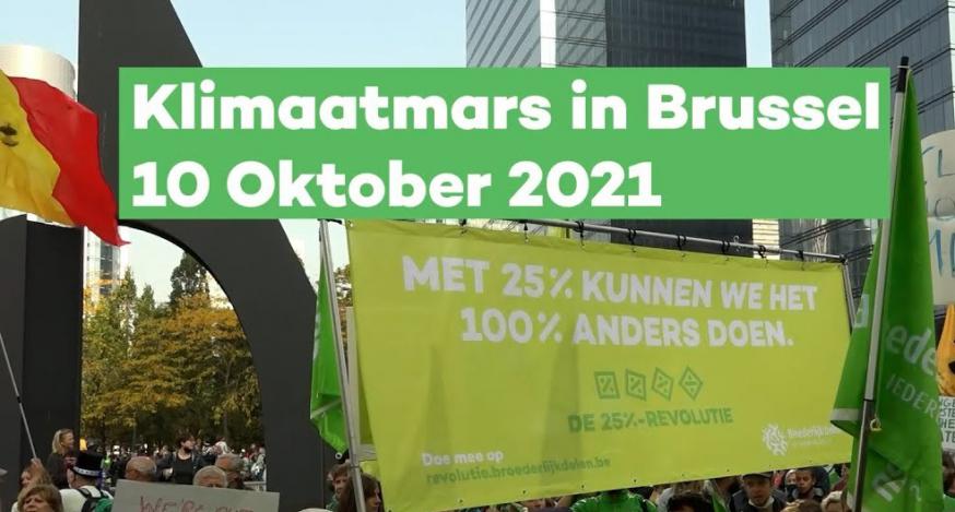 Klimaatmars 2021 © Broederlijk Delen