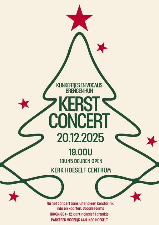 Kerstconcert © De Klinkertjes