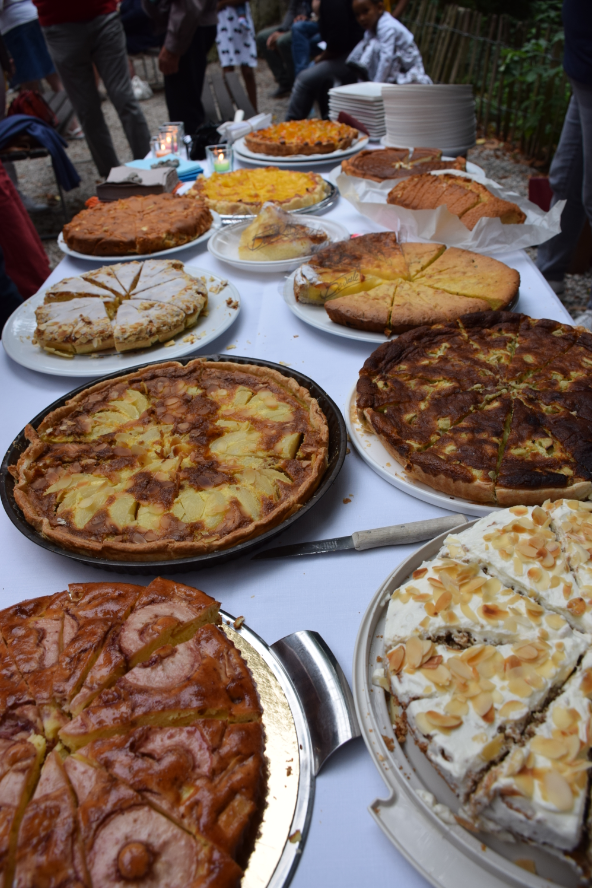 Dankjewel voor dit prachtig taartenbuffet! 