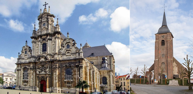 St.-Jan de Doper ten Begijnhofkerk in Brussel en de St.-Petruskerk in Kaster, de rode draad door hun vrijwilligersleven. 