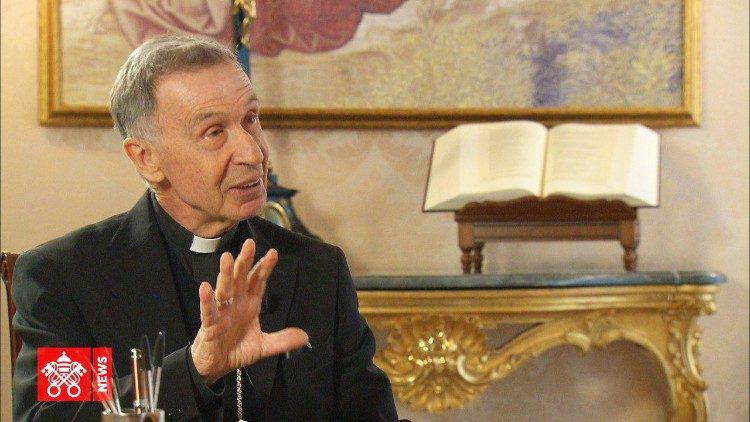 Aartsbisschop Lederia, voorzitter van de theologische commissie © Vatican Media Aartsbisschop Lederia, voorzitter van de theologische commissie © Vatican Media