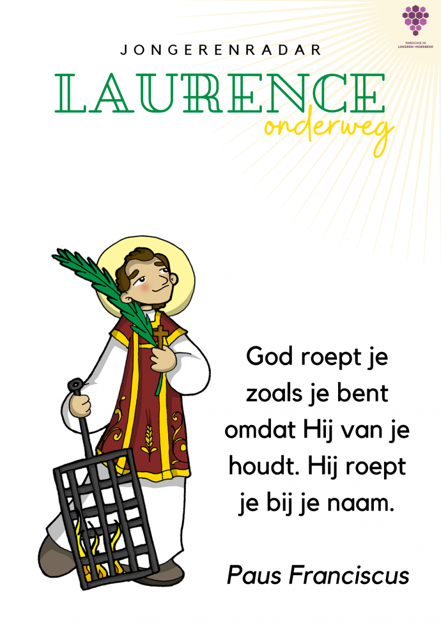 Laurence onderweg 