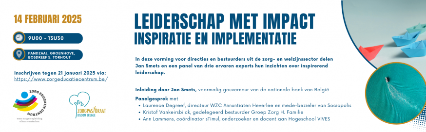 Leiderschap met impact © dienst zorgpastoraat bisdom Brugge
