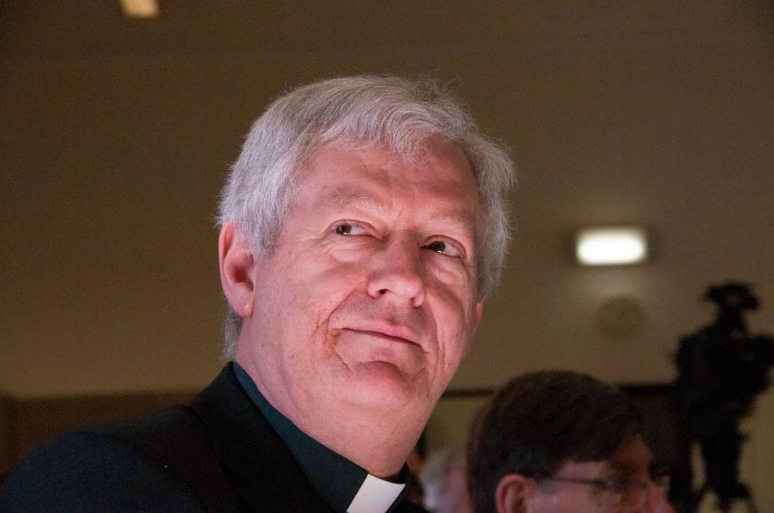 Mgr. Leon Lemmens, gewezen hulpbisschop voor het vicariaat Vlaams-Brabant en Mechelen © Philippe Keulemans