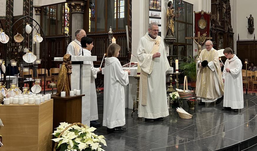 Lichtmis kaarsenwijding 