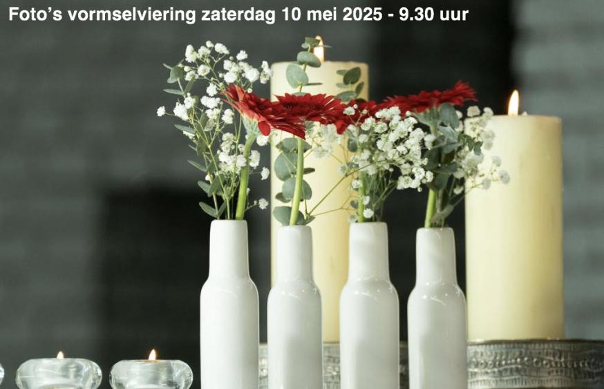 Foto's vormselviering 10 mei 2025 - 9.30 uur © 't Fotograafken
