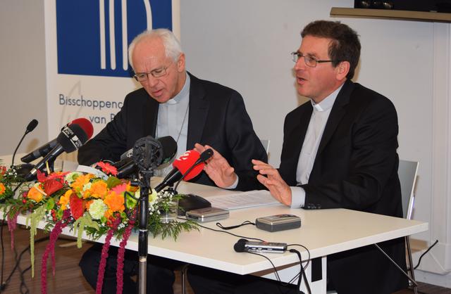 Mgr. Jozef De Kesel en mgr. Lode Aerts @ IPID