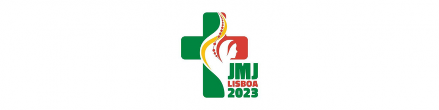 Het officiële logo van de Wereldjongerendagen in Lissabon 