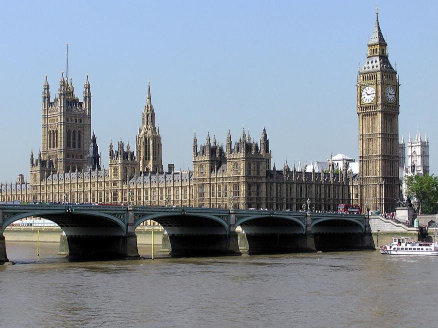 Het parlement in Londen © Wikipedia