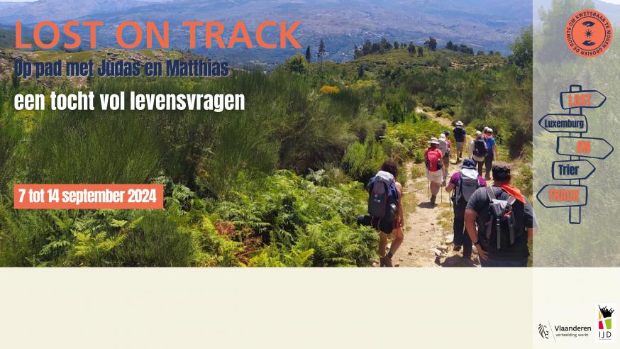 Lost on Track: pelgrimstocht (banner) 
